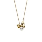 Mikimoto 18 Carat Yellow Gold Jeux de Rubans Pendant