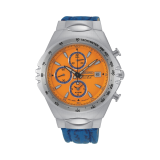 Seiko chronograph 43.2mm stainless steel quartz watch.