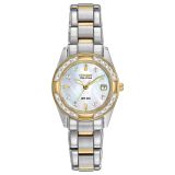 Citizen Regent Diamond 26mm Two-Tone Stainless Steel Eco-Drive Watch