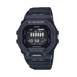 Casio G- SHOCK Bluetooth Sports Fitness 48.4mm × 45.9mm Black Dial Resin Strap Watch