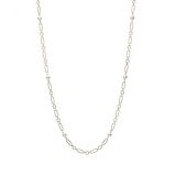 Mikimoto 18 Carat Yellow Gold M Code Necklace
