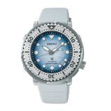 Seiko Antartica Tuna Save the Ocean, Prospex 43.2mm, Blue Dial, Automatic Movement, Stainless Steel Case, Silicone Strap Watch SRPG59K1