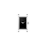 Antares Box Square 19.4mm, Black Dial, Quartz Movement, Stainless Steel Case