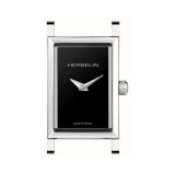 Antares Rectangular 19mm, Black Dial, Quartz Movement, Stainless Steel Case