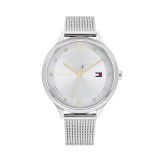Grace Ladies 38mm Silver Dial Quartz Movement Stainless Steel Bracelet Watch