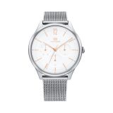 Layla Ladies 38mm Silver Dial Quartz Movement Stainless Steel Bracelet Watch