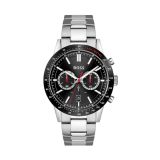 Allure 44mm Black Dial Quartz Movement Stainless Steel Bracelet Watch