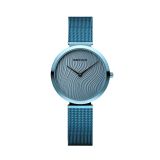 Bering x PBI, 32mm, Blue PVD Stainless Steel, Quartz