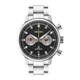 Seiko Speedtimer World Athletics Limited Edition, Prospex 42.5mm, Black Dial, Stainless Steel Case, Stainless Steel Bracelet Watch srq041j1
