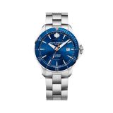 Baume et Mercier Clifton Club 10378, 24mm, Blue Dial, Automatic Movement, Steel Bracelet Watch BM0A10378