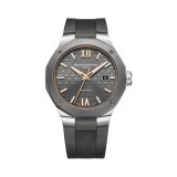 Baume et Mercier Riviera 10660, 42mm, Grey Dial, Automatic Movement, Rubber Strap Watch BM0A10660