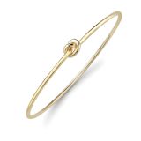 18k Yellow Gold Knot Bangle