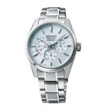 Seiko Sharp Edged Geppaku Moonlight Presage 40.16mm, Blue Dial, Automatic Movement, Stainless Steel Case, Stainless Steel Bracelet Watch SPB305J1