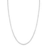 Weir Collectiion 22" Silver Curb Chain