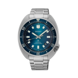 Seiko Aurora Prospex Diver's 47.97mm, Blue Dial, Automatic Movement, Stainless Steel Case, Stainless Steel Bracelet Watch SLA063J1