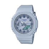 Casio G-shock watch pastel blue resin watch face 