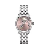 Jazzmaster Open Heart 36mm, Pink Open Heart Dial, Automatic Movement, Stainless Steel Case, Stainless Steel Bracelet Watch