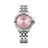 Tango Classic 30mm, Pink Dial, Quartz Movement, Stainless Steel Case, Stainless Steel Bracelet Watch
