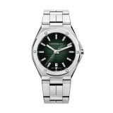 Herbelin Cap Camarat 40.5mm, Green Dial, Quartz Movement, Stainless Steel Watch 12245b16