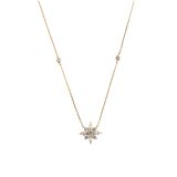 CARAT London Camelia 18k Gold Vermeil Necklace