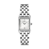 Art Deco 20mm, Mother of Pearl Dial, Quartz Movement, Stainless Steel Watch