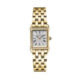 Photo of the Herbelin Art Deco 20.3x24.4mm White Dial Quartz Stainless Steel & Yellow Gold PVD Watch | 17478P08
