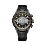 Freelancer Chronograph 43.5mm, Gradient Black Dial, Automatic Movement, Titanium & Bronze Case, Black Leather Strap Watch