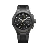Baume et Mercier Riviera 10625, 43mm, Black Dial, Automatic Movement, Rubber Strap Watch BM0A10625