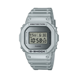 Digital 5600 Series, G-Shock Collection, 48.9 mm, Grey Resin Strap, Digital Quartz, Grey Dial Watch