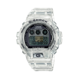 40th Anniversary Clear Remix, G-Shock Collection, 53.2mm, Transparent Resin, Digital Quartz, Black Dial Watch
