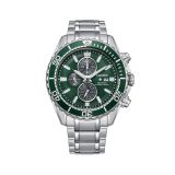 Photo of the Citizen Promaster Diver 44mm, Green Dial, Stainless Steel, Eco-Drive Watch CA0820-50X