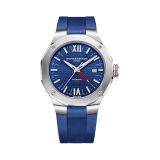 Baume et Mercier Riviera 10659, 42mm, Blue Dial, Automatic Movement, Silicone Strap Watch BM0A10659