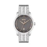 Principle 41mm Grey Dial Quartz Movement Stainless Steel Bracelet Watch