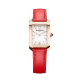 Baume et Mercier Hampton 10628, 35 x 22mm, Grey Dial, Quartz Movement, Leather Strap Watch BM0A10628