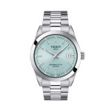 Gentleman Powermatic 80 40mm, Ice Blue Dial, Automatic Movement, Stainless Steel Watch