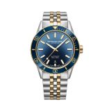 Freelancer Diver 42.5mm, Blue Dial, Automatic Movement, Stainless Steel Yellow Gold PVD Plated Case, Stainless Steel Yellow Gold PVD Plated Bracelet Watch