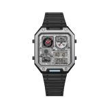 Photo of the Citizen Star Wars Millennium Falcon 33.4x45.4mm, Grey Dial, Quartz Movement, Black Ion Plated Stainless Steel Watch JG2146-53H