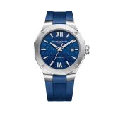 Baume et Mercier Riviera 10619, 42mm, Blue Dial, Automatic Movement, Rubber Strap Watch BM0A10619