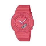 Casio G-Shock 46.2mm x 42.9mm Pink Dial Quartz Movement Resin Strap Watch