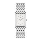 Bound 9-Link 32 x 22mm White Dial Quartz Silver Stainless Steel Watch