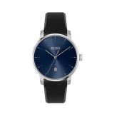 Dean 44mm Black Dial Quartz Movemen PVD Strap Watch