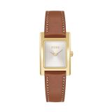 Lucy Ladies 19mm Silver Dial Quartz Leather Strap Watch
