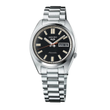 Seiko 5 Sports SNXS 37.4mm, Black Dial, Automatic Movement, Stainless Steel Case, Stainless Steel Bracelet Watch srpk89k1