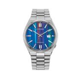 Citizen Tsuyosa 40mm, Coloured Spectrum Dial, Automatic Movement, Stainless Steel Case, Stainless Steel Bracelet