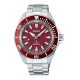 Seiko 4 Red Shog- Urai Diver, Prospex 41.7mm, Red Dial, Automatic Movement, Stainless Steel Case, Stainless Steel Bracelet Watch SRPL11k1