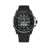 Photo of the Citizen Star Wars Imperial Stormtrooper 44mm watch AW1659-00W featuring a black dial, black ion-plated stainless steel case, and Eco-Drive technology. A bold and striking timepiece inspired by the iconic Star Wars Stormtroopers.