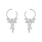Sterling Silver Cubic Zirconia Chandelier Drop Earrings