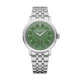 Raymond Weil Millesime 39.5mm Green Dial Automatic Stainless Steel Bracelet Watch 2930-ST-52001