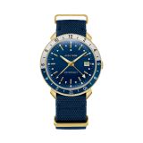 Astronaut 41mm Blue Dial Automatic Textile Strap Watch