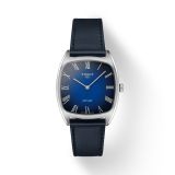 Tissot Stylist 32mm Blue Dial Quartz Leather Strap Watch